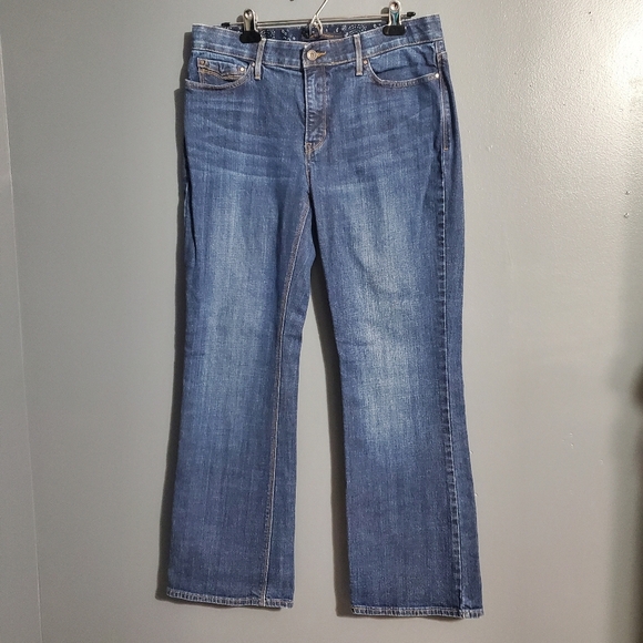 Levi's Perfect Waist 525 Bootcut Womens Jeans Dark Wash Size 14 - Picture 1 of 8